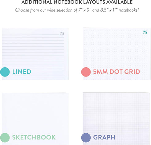 Coiled Notebook Colorful