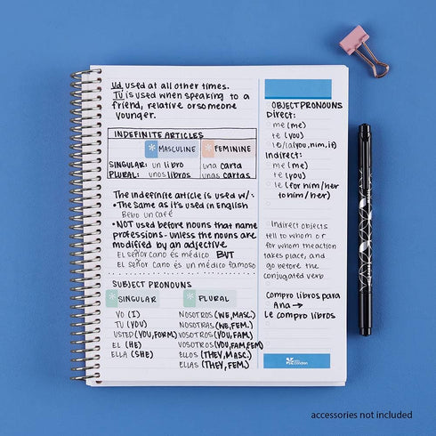 Coiled Notebook Colorful