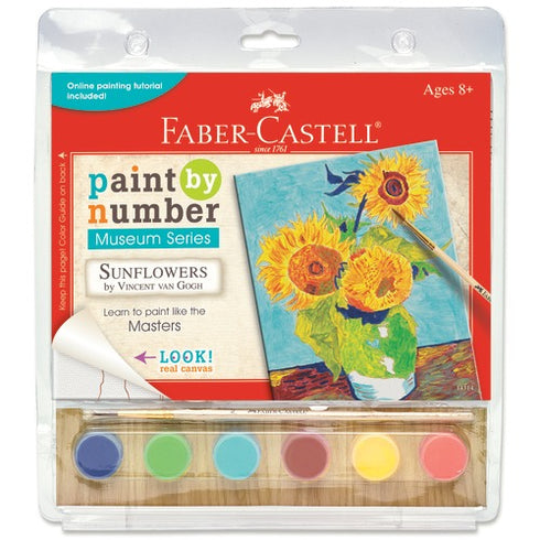 PAINT BY NUMBER SUNFLOWERS
