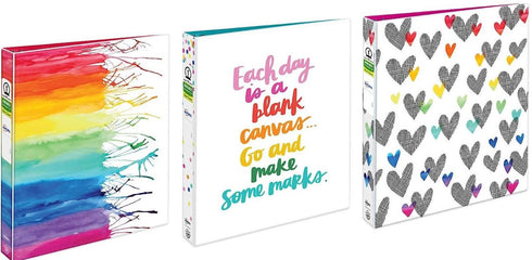 1" TANGERINE VIEW BINDER