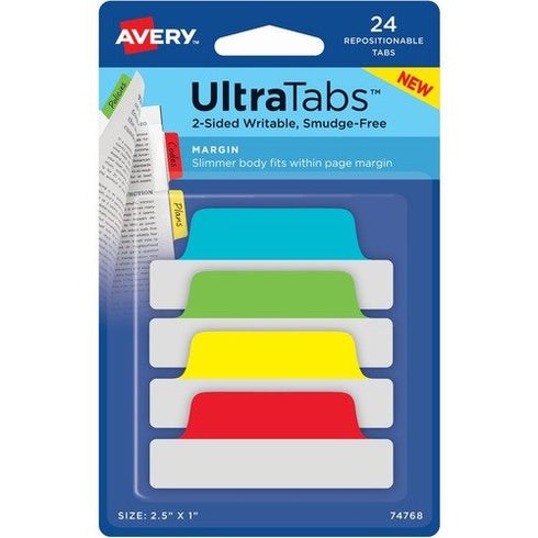 Ultra Tabs 2.5" X 1" Primary