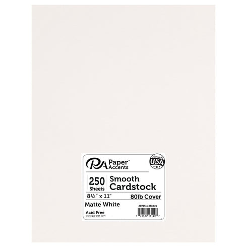 8.5X11 80# MATTE WHITE