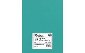 CARIBEAN BLUE CARDSTOCK