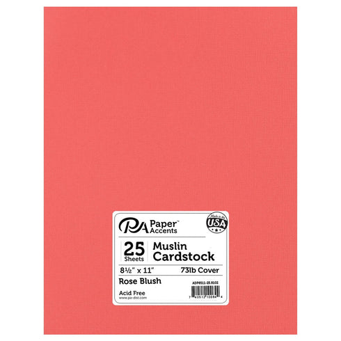 ROSE BLUSH CARDSTOCK