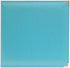 SCRAPBOOK ALBUM - 12X12 LEATHER D-RING (AQUA)
