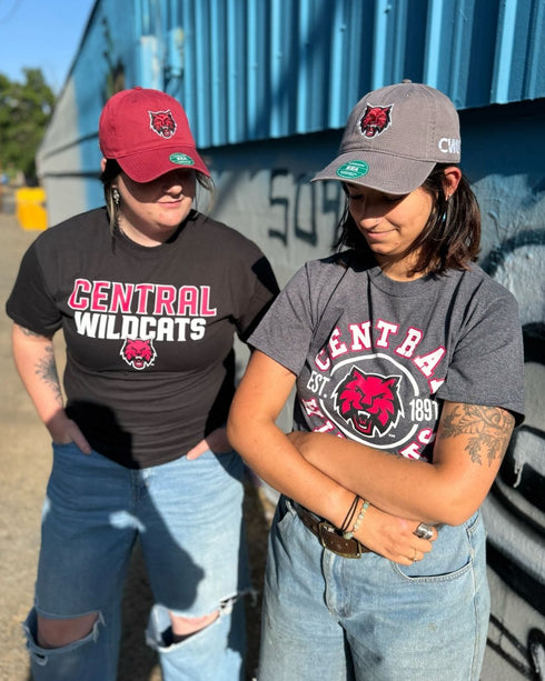 CENTRAL EST 1891 CHARCOAL TEE