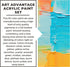 ART ADVANTAGE PAINT SET OIL .41OZ 12 COLOR