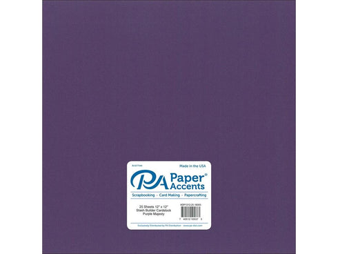 12X12 PURPLE MAJESTY CARDSTOCK