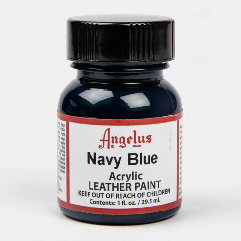 1 OZ NAVY LEATHER PAINT BY ANGELUS