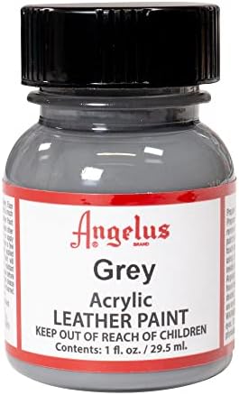 1 Oz Grey Leather Paint