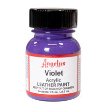 1 OZ VIOLET LEATHER PAINT BY ANGELUS