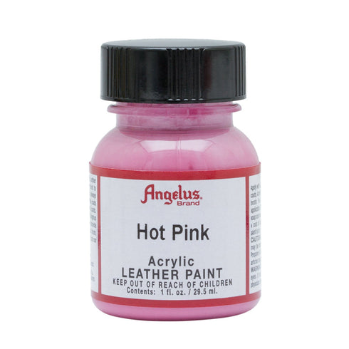 1 OZ HOT PINK LEATHER PAINT BY ANGELUS