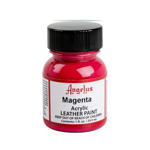 **1 Oz Magenta Leather Paint
