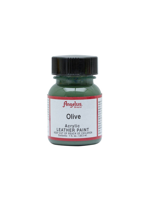 **1 Oz Olive Leather Paint