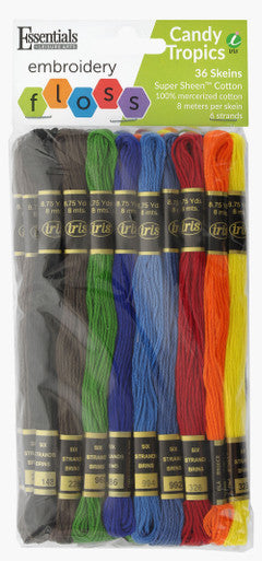 CANDY TROPICS EMROIDERY FLOSS