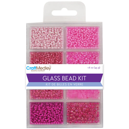 BLUSH BEAD GLASS KIT