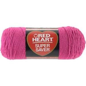 Red Heart Super Saver Yarn-Shocking Pink