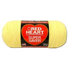 PALE YLW 7 OZ RED HEART YARN