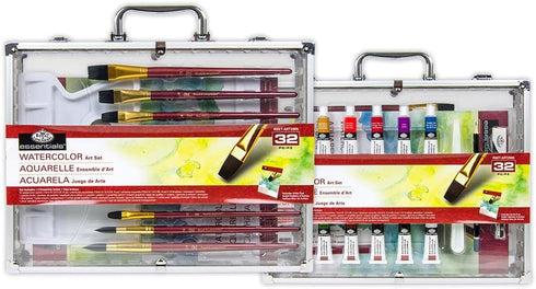 32 Pc Watercolor Artist Set