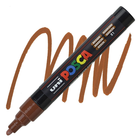 MED BROWN POSCA PAINT MARKER