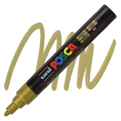 MED GOLD POSCA PAINT MARKER