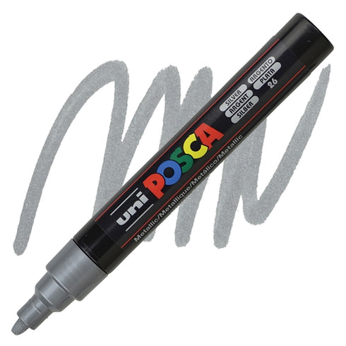 MED SILVER POSCA PAINT MARKER