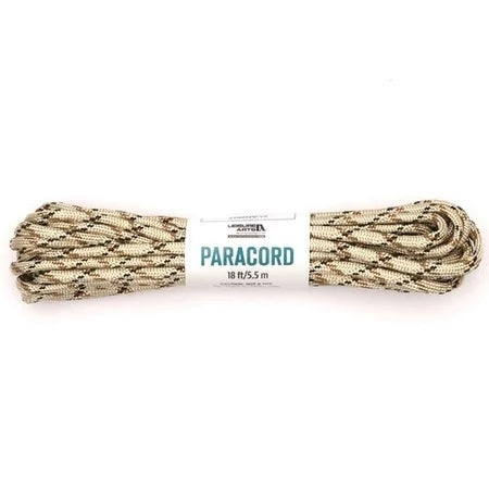 18FT VARIEGATED BEIGE PARACORD