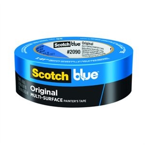 3M 2090-36NC SCOTCH MASKING PAINTERS TAPE MULTI SURFACE BLUE 1.41 INCH X 60 YARD
