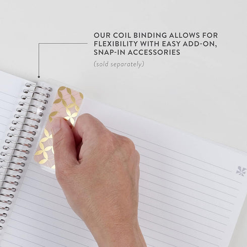 8.5X11 STRIPES NOTEBOOK