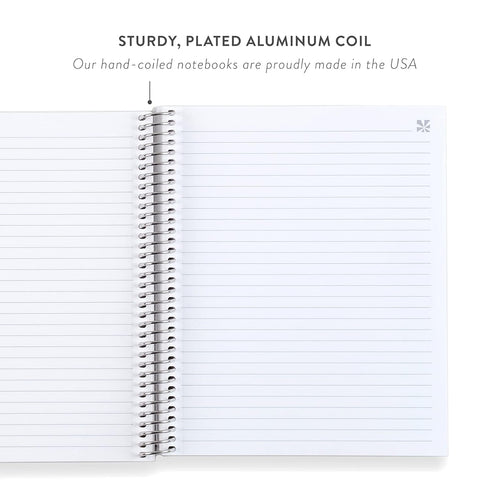 8.5X11 STRIPES NOTEBOOK