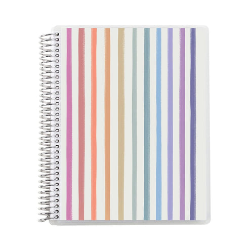 8.5X11 STRIPES NOTEBOOK