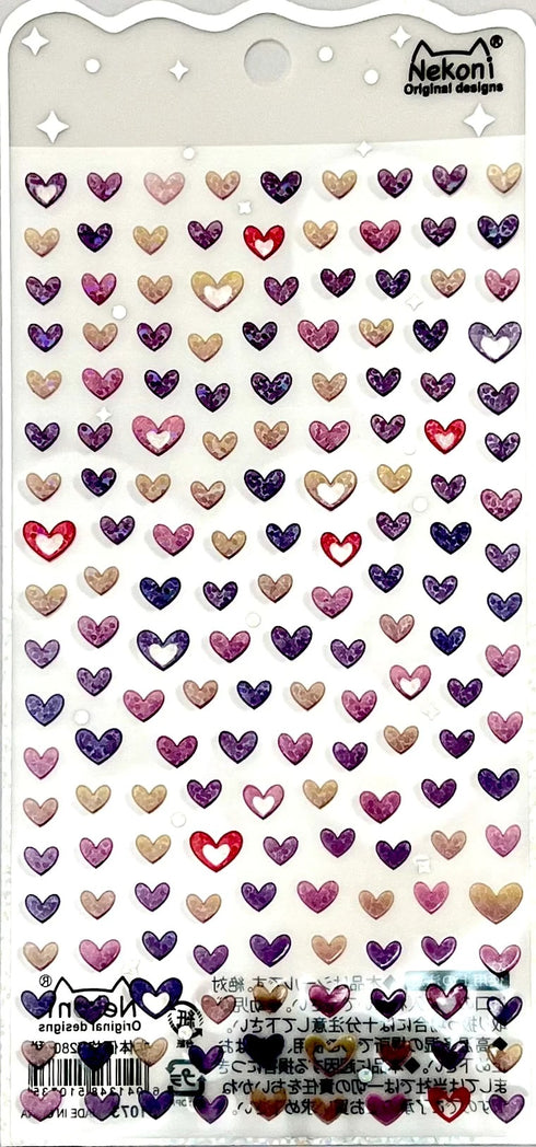 Mini Heart Stickers
