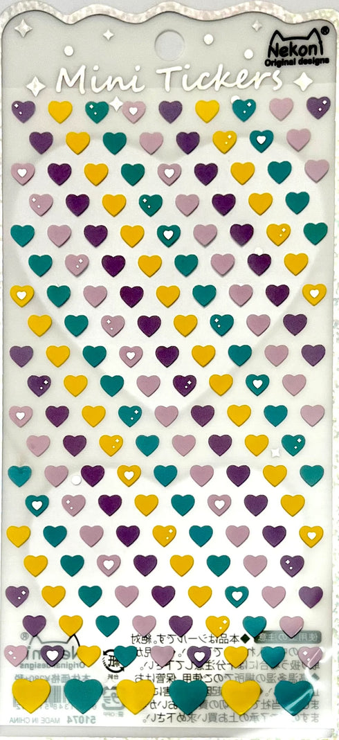 Mini Heart Stickers