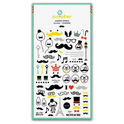 MUSTACHE STICKERS