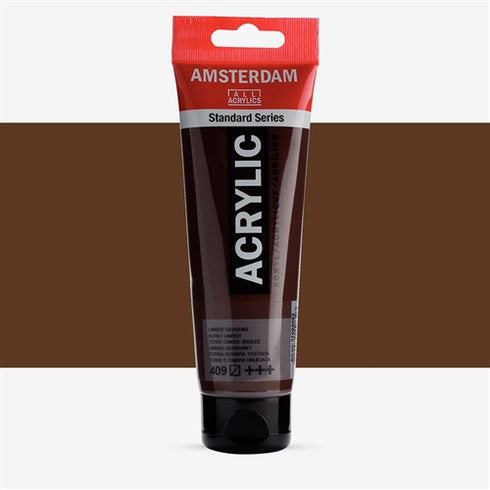 AMSTERDAM BURNT UMBER ACRYLIC PAINT
