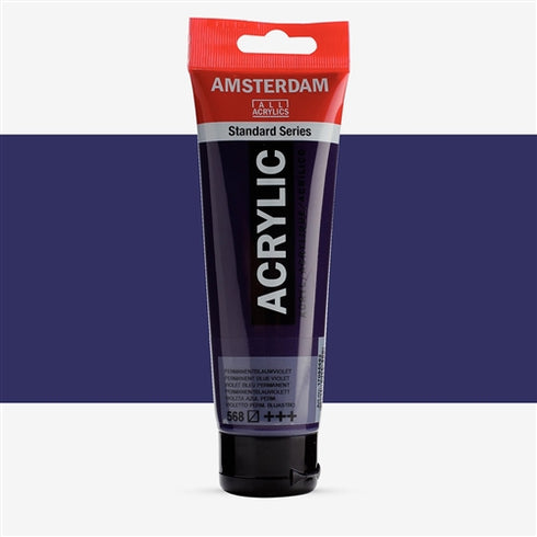 AMSTERDAM PERM BL VIOL ACRYLIC PAINT