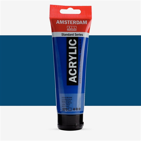 AMSTERDAM PHT BLUE ACRYLIC PAINT