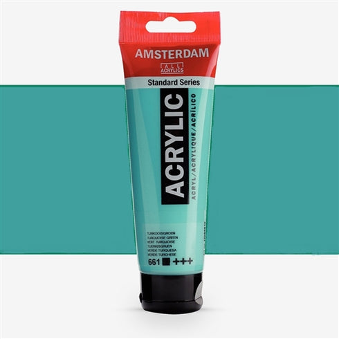 AMSTERDAM TURQ GREEN ACRYLIC PAINT