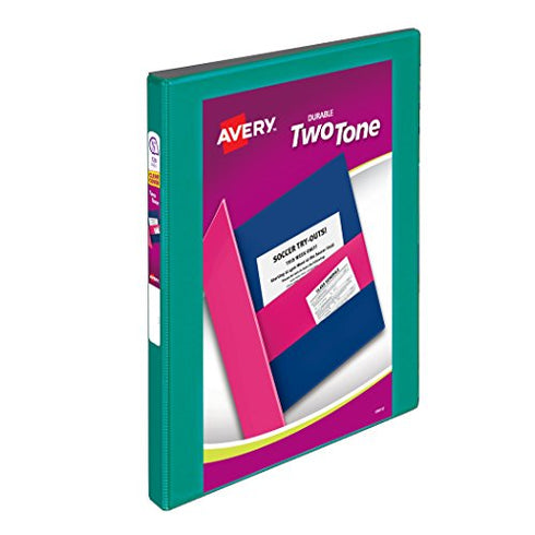 1" TWO TONE DURABLE VIEW BINDE