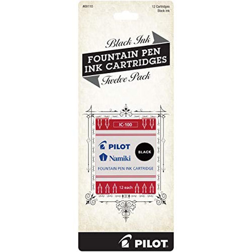 FOUNTAIN PEN REFILLS BLACK