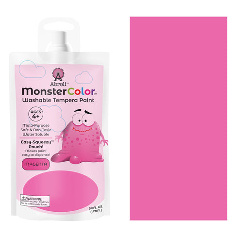 5 Oz Magenta Wash Tempera Pouc