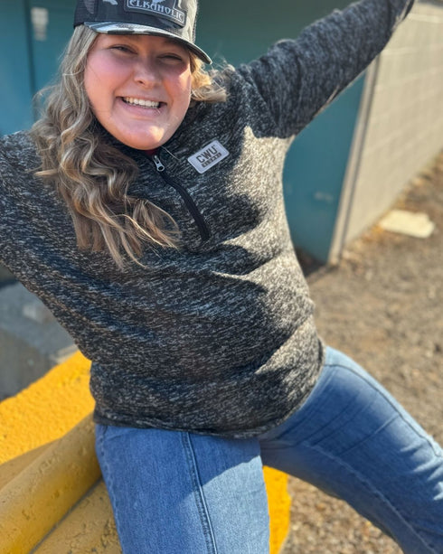 CWU ALUMNI 1/4 ZIP SWEATSHIRT