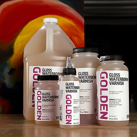 8 OZ GLOSS WATERBORNE VARNISH