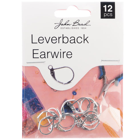 Silver Earwire Leverback