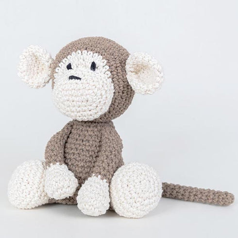 HOOKED AMIGURUMI MONKEY