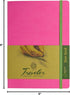 PENTALIC 6" X 8" POCKET DOT GRID TRAVELER JOURNAL, 160 PAGES, BRIGHT PINK
