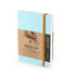 Pentalic 4 x 6" Pocket Dot Grid Traveler Journal, 160 Pages, Turquoise Blue