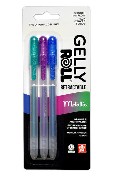 METALLIC GELLY ROLL RT 3 PACK