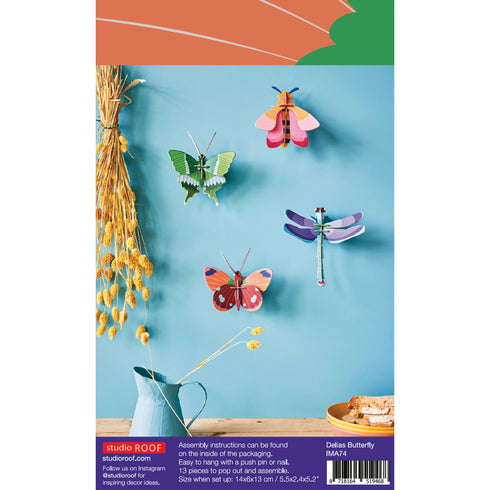 DELIAS BUTTERFLY WALL DECOR