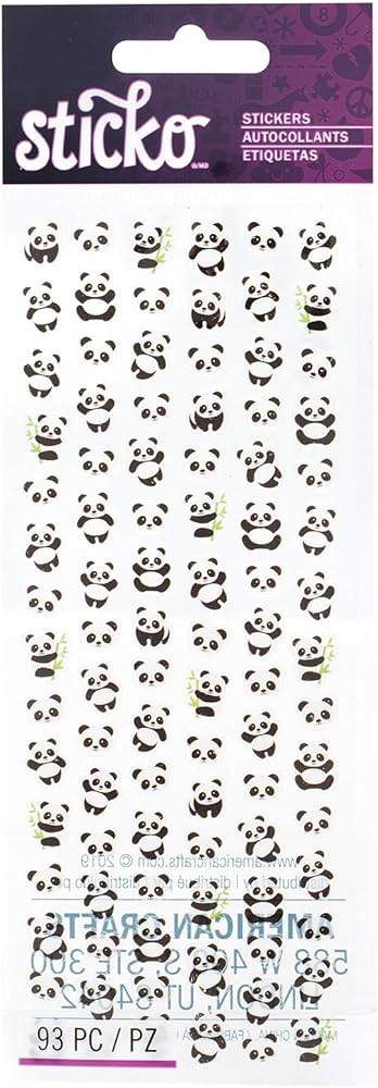 PANDA STICKERS